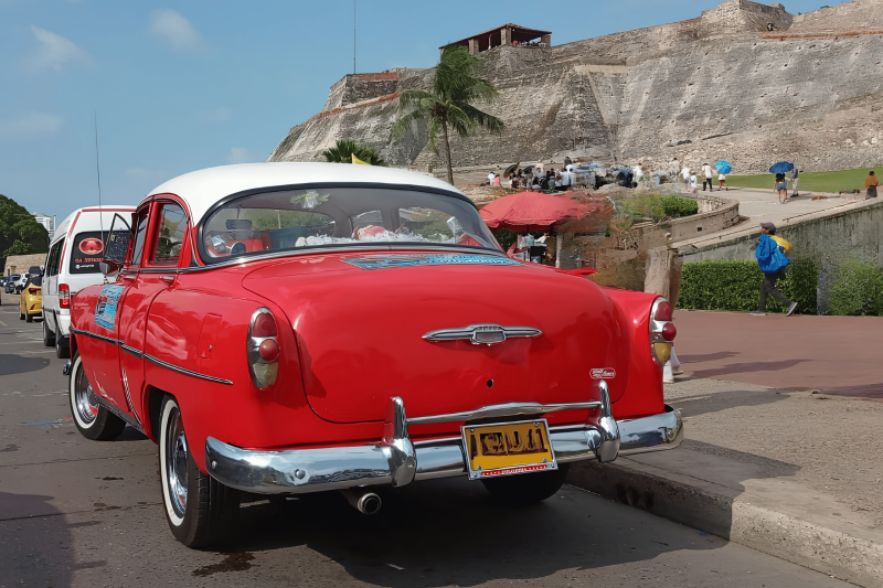 Carro matrimonial Chevrolet Bel air 1953